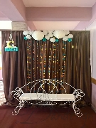 Decor copil fetita cu picuri de ploaie