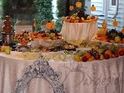 Suport bufet fructe pentru nunta