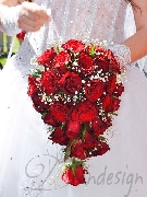 Buchet lacrima din trandafiri