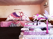 Huse cu organza roz