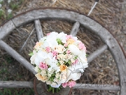 Buchet mireasa diverse flori