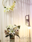 Aranjament floral vintage